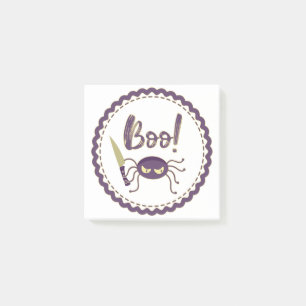 Post-it® Boo drôle Halloween personnage d'araignée main