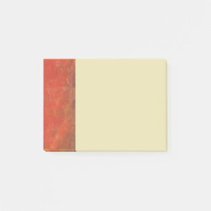 Post-it® Bordure avec Grunge de texture rouge Arrière - pla