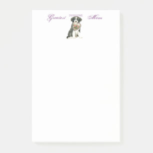 Post-it® Bordure Collie Heart Maman