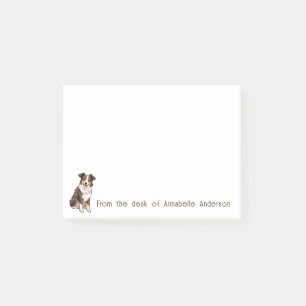 Post-it® Bordure Collie Personnaliser les notes