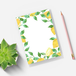 Post-it® Bordure de citron aquarelle