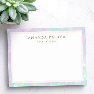 Post-it® Bordure de couleur opale tendance chic