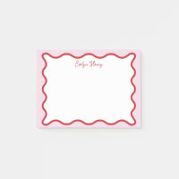 Bordure de Zigzag rouge rouge rose vif