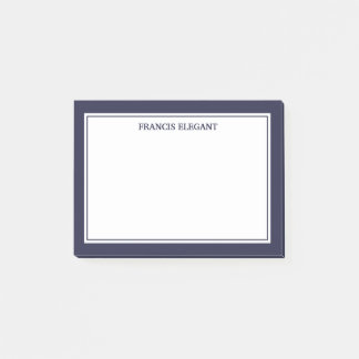 Post-it® Bordure épaisse simple Notes personnalisées