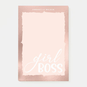 Post-it® Boss Rose Gold & Pink Stylish