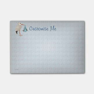 Post-it® Bouche classique (bleu) 2