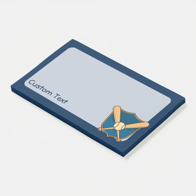Post-it® Bouclier de baseball (Incliné)