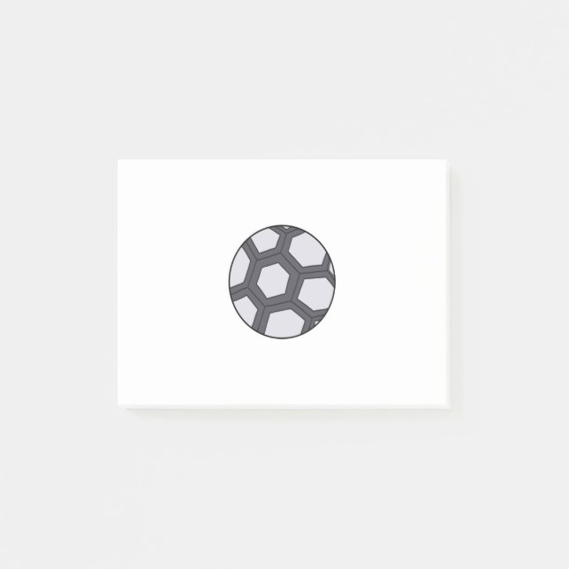 Post-it® Boule de football (Devant)