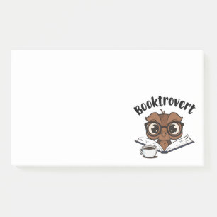 Post-it® Boule de livres avec livre et café