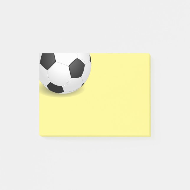 Post-it® Boule du Courrier--Note-Football (Devant)