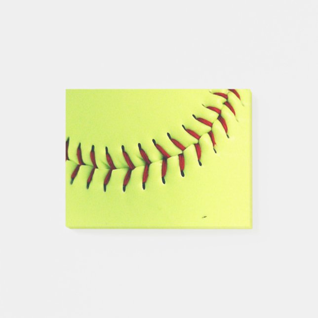Post-it® Boule jaune du base-ball (Devant)