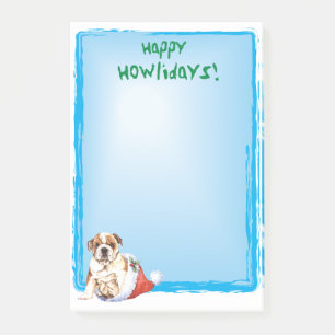 Post-it® Bouledogue heureux de Howlidays