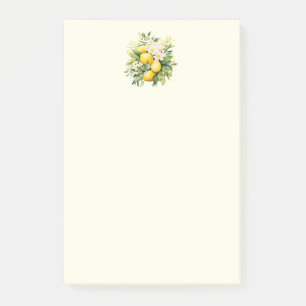 Post-it® Bouquet de Citron avec Fleurs Blanches