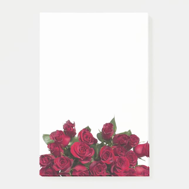 Post-it® Bouquet des roses rouges (Devant)