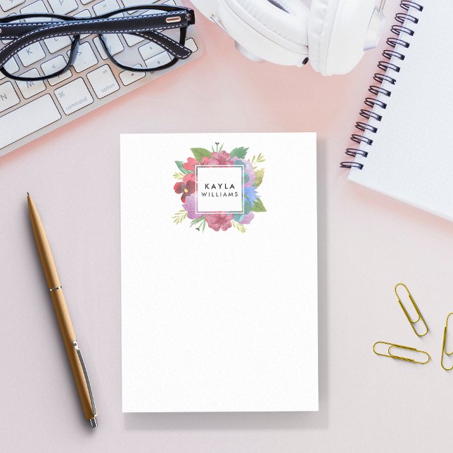 Post-it® Bouquet fleur sauvage personnalisé (Créateur téléchargé)