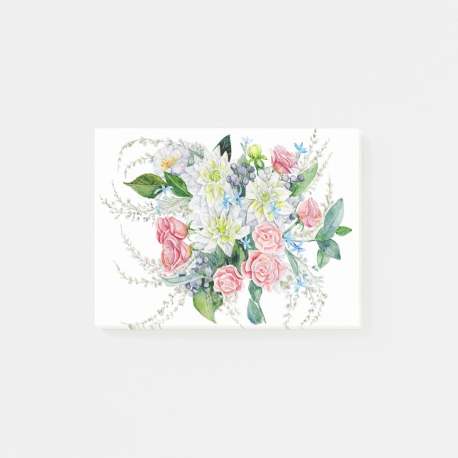 Post-it® Bouquet floral (Devant)