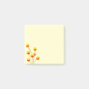 Post-it® Bouton Billy jaune fleur australienne originaire