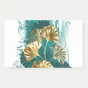 Post-it® Branche avec Feuilles d'or Ginko Biloba