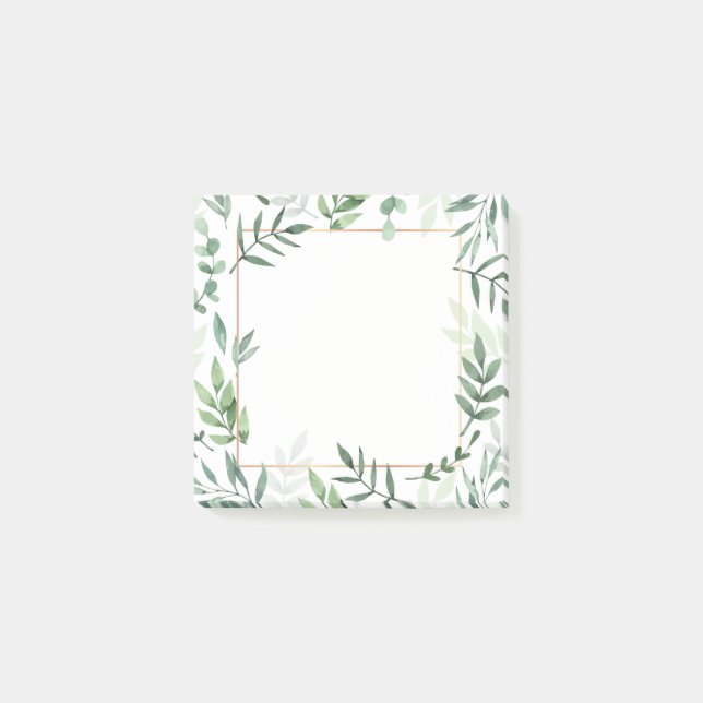 Post-it® Branches Et Feuilles encadrés (Devant)