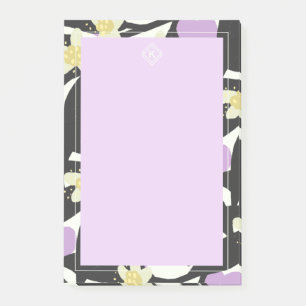 Post-it® Branches minimalistes Fleurs Coeurs Aimer Valentin