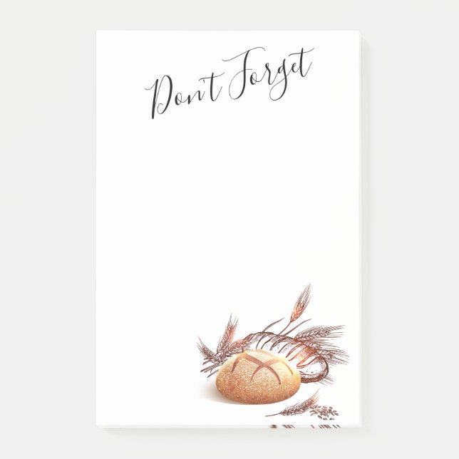 Post-it® Bread et Wheat (Devant)