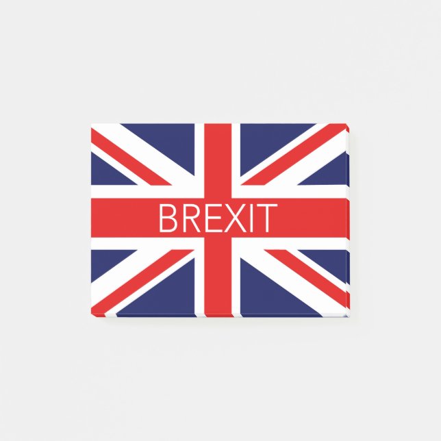 POST-IT® BREXIT UNION JACK - IMAGE DE HAUTE QUALITÉ (Devant)