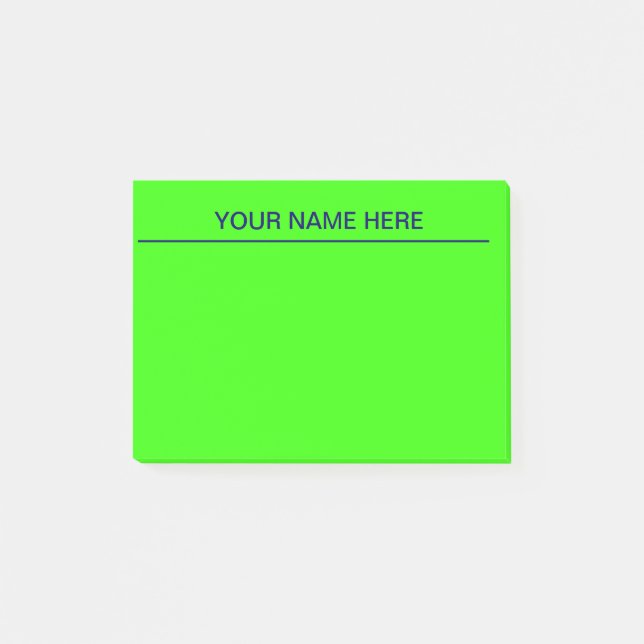 Post-it® Bright Green Post (Devant)