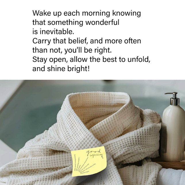 Post-it® Briller brillant post-it-note (Thoughtful Good Morning Note)
