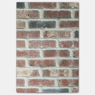 Post-it® Briques rouges grises Mur Arrière - plan en brique