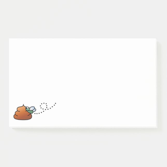 Post-it® Brootsch le PooPoo (Devant)