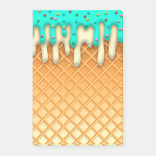 Post-it® Brosse à cône de crème glacée avec arrosage