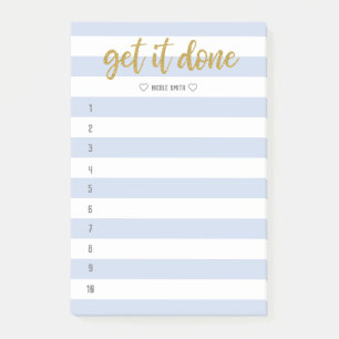 Post-it® Brosse rayée Lettré Faites-le faire