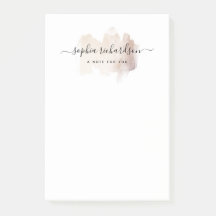 Brouillon Chic | Faux Rose Gold en blanc