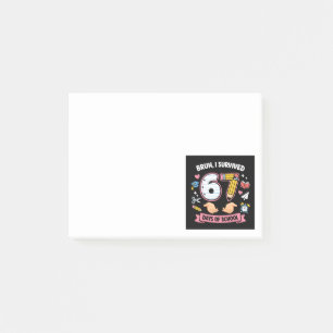 Post-it® Bruh j'ai survécu 67 jours d'école