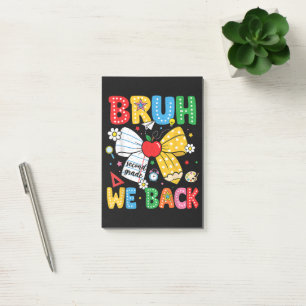 Post-it® Bruh On Rentre En Deuxième 2e Année Rentrée Scolai