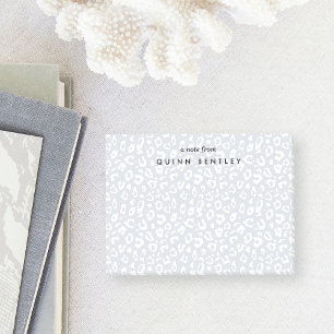 Post-it® Brume Empreinte de léopard Pastel Personnalisé