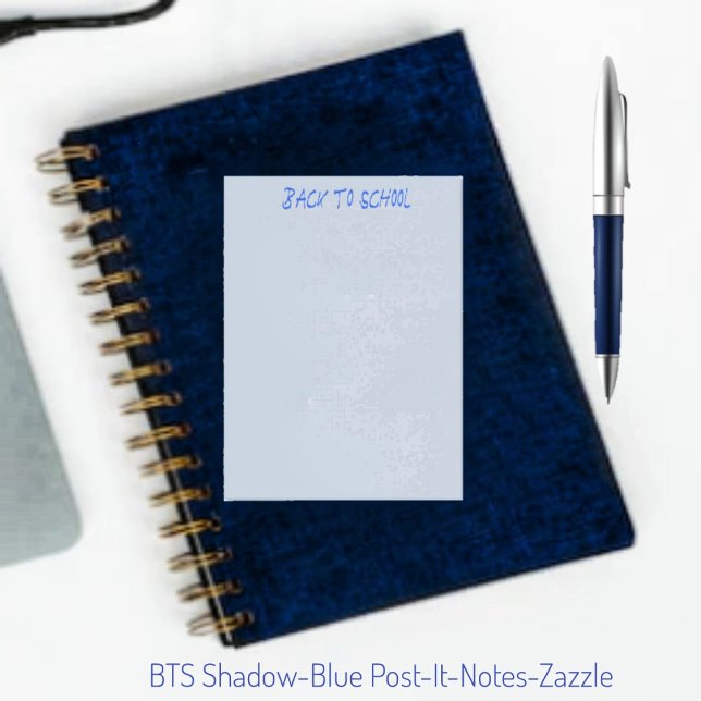 Post-it® BTS bleu foncé (Créateur téléchargé)