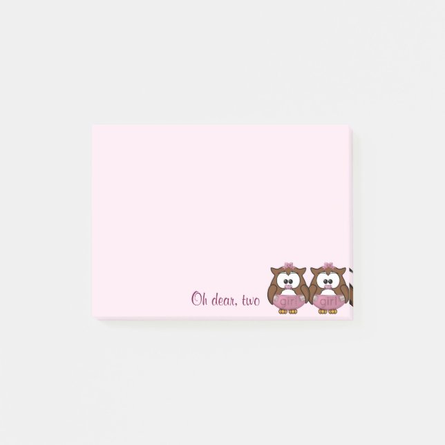 Post-it® bul princesse jumelle Post-It-Notes (Devant)