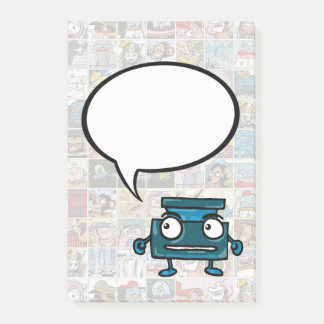 Post-it® Bulle de Texte de Bande Dessinée Mon Message Post-