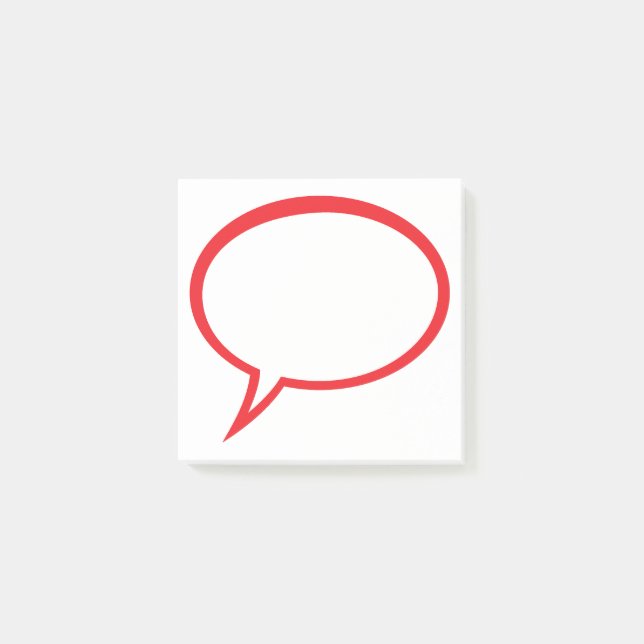 Post-it® Bulle Speach (Devant)