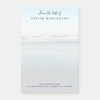 Post-it® Bureau d'affaires des Arrière - plans de plage