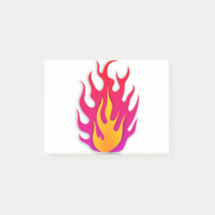 Post-it® Burning flamand