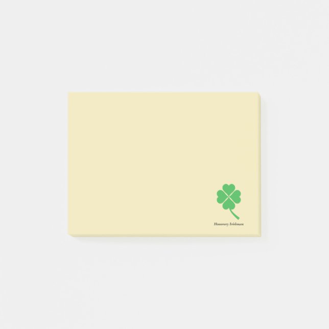 Post-it® Cabot à quatre feuilles (Devant)