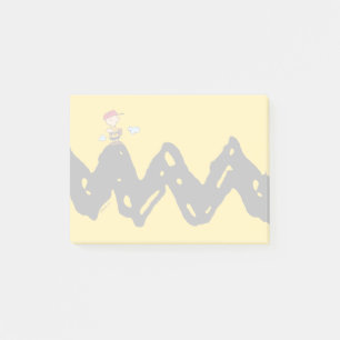 Post-it® cacahuètes Charlie Baseball Brown