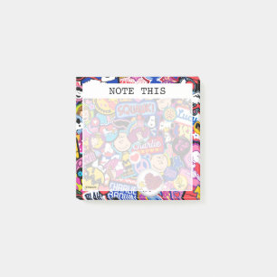 Post-it® cacahuètes   Motif de patchs Mixtape