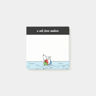 Post-it® cacahuètes   Snoopy Beach Ball Beach