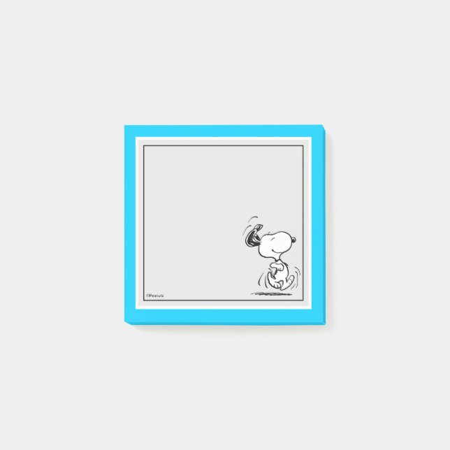 Post-it® cacahuètes | Snoopy Happy Dance (Devant)