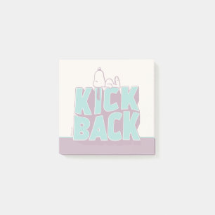 Post-it® cacahuètes   Snoopy Kickback