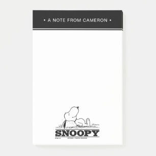 Post-it® cacahuètes   Snoopy Reest Break