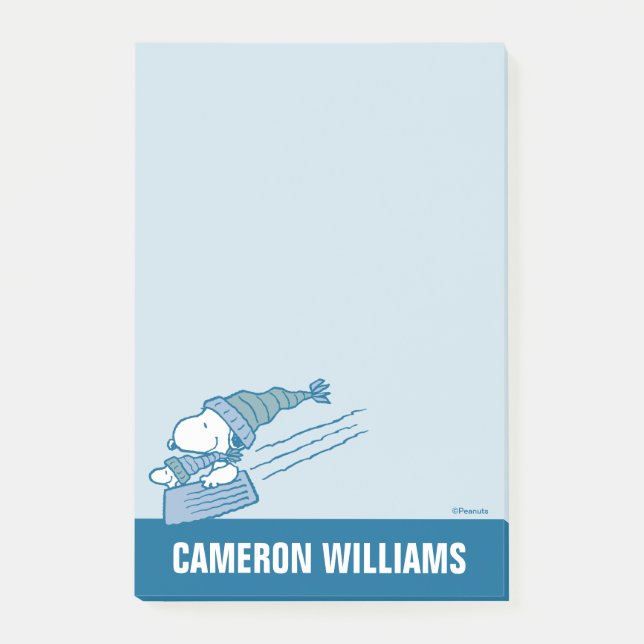 Post-it® cacahuètes | Snoopy & Woodstock (Devant)